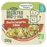 Bledina les recoltes bio assiette risotto/ courgette/ dinde 250g 15m