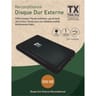 Trax data disque dur reconditionné 500gb usb3.0 noir