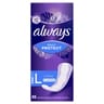 Always dailies protect protege-slips long 0% de parfum x26
