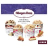Haagen-Dazs 4 mini pots original collection 380ml 321g