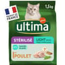 Ultima croquettes  chat stérilisé light 1.5kg
