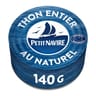 Petit navire  thon naturel albacore  140 g net égoutté