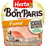 Herta le bon paris fumé conservation sans nitrite 4 tranches 140g