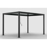 Pergola evora 4x3m graphite
