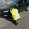 Carpoint gilet de securité adulte oxford jaune xl
