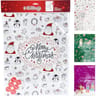 Sac cadeau décor noël x6
