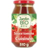 Jardin bio étic sauce tomate cuisinée bocal verre 510g