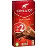 Côte d'or chocolat lait 2x200-400g