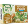Jardin bio etic bouillon cube volaille sans sel bio 72g