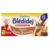 Blédina blédidej brique de lait et céréales saveur choco-biscuitée 4x250ml dès 12 mois