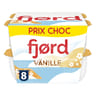 Fjord vanille 8x125g prix choc