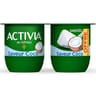 Activia bifidus saveur noix de coco 4x125g offre découverte