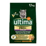Ultima croquettes chat stérilisé pro+ adulte poulet - 1.1 kg