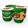 Activia bifidus fruits rhubarbe 4x125g offre découverte