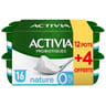 Activia bifidus 0% nature 12x125g + 4 offerts