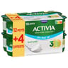 Activia bifidus 0% nature 12x125g + 4 offerts