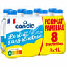 Candia doux & léger facile à digérer sans lactose 8x1l format familial