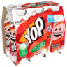 Ptit yop aromatisé fraise 6x180g