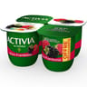 Activia bifidus fruits mûres framboises 4x125g offre découverte