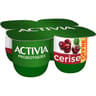 Activia bifidus fruits cerise 4x125g offre découverte