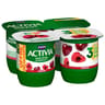 Activia bifidus fruits cerise 4x125g offre découverte