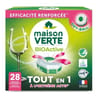 Maison verte vaisselle machine tablettes bioactive x28