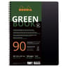 Cahier microperf 225x297 160pages 5x5+mo noir rhodia
