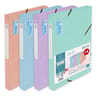 Exacompta lot 4 boite classement D25 carte lustrée blush