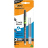 Bic stylo effacable encre noir x1 + 2 recharges