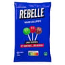 Rebelle sucettes sans sucre magic lollipops 50g