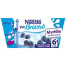 Nestlé p'tit brassé myrtille dès 6 mois 4x100g