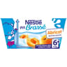 Nestlé p'tit brassé abricot dès 6 mois 4x100g