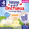 Nestlé p'tit onctueux banane 4x90g dès 6 mois