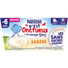 Nestlé p'tit onctueux banane 4x90g dès 6 mois