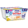 Nestlé p'tit onctueux mangue ananas 4x90g dès 6 mois