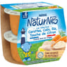 Nestlé naturnes les sélections carottes merlu blanc riz citron dès 6 mois 2x200g
