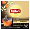 Lipton thé noir à la vanille de madagascar et caramel x20 sachets - 34g