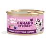 Edgar & cooper  chaton morceaux sauce canard et poulet 85g