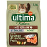 Ultima nature croquettes chat sans céréales adulte stérilisé saumon