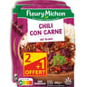 Fleury Michon chili con carne riz blanc 3x300g lot 2+1 offert