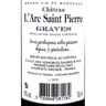 Graves rouge Château l'Arc Saint Pierre 14% Vol.75 cl