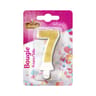 Vahiné bougie chiffre sept blister