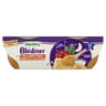 Blédina blédîner pâtes coquilles tomates courgettes gruyère fondu 2x200g dès 12 mois