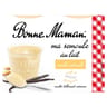 Bonne Maman semoule au lait à la vanille naturelle 4x100g