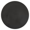Assiette plate coloris caviar noir 27 cm