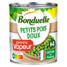 Bonduelle petits pois doux cuits a la vapeur 4/4 530g