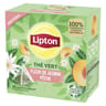 Lipton thé vert fleur de jasmin et pêche x20 30g