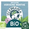 Elephant mon infusion bio verveine menthe pyramides x20 26g