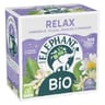Eléphant mon infusion bio relax pyramides x20 26g