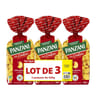 Panzani pates pipe rigate 500g x 3